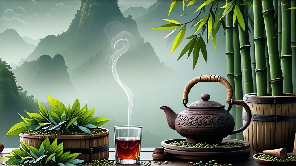 Dark tea