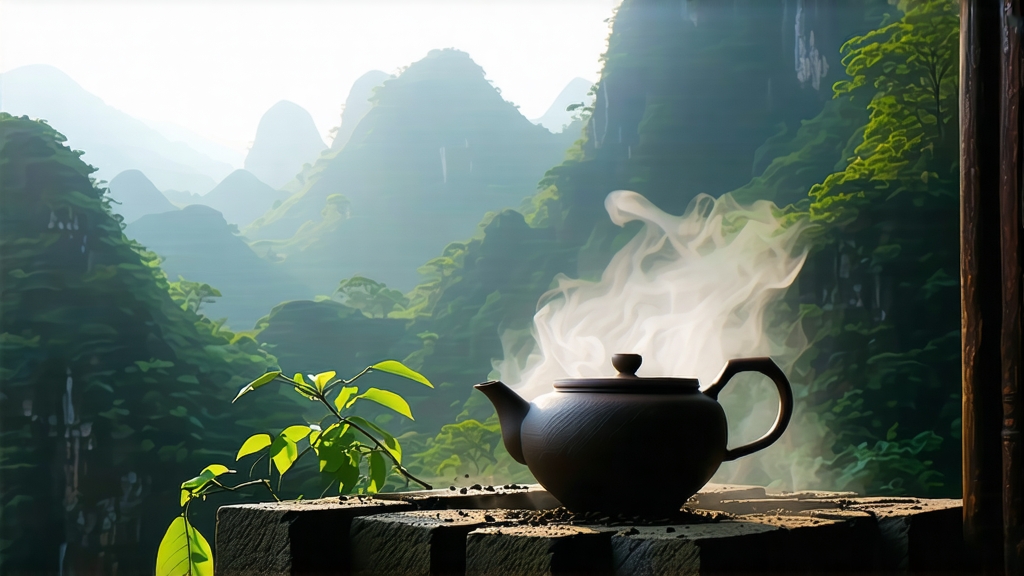 Dark tea