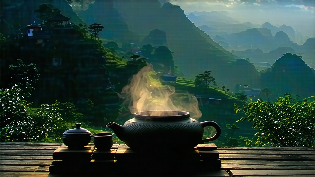 Dark tea