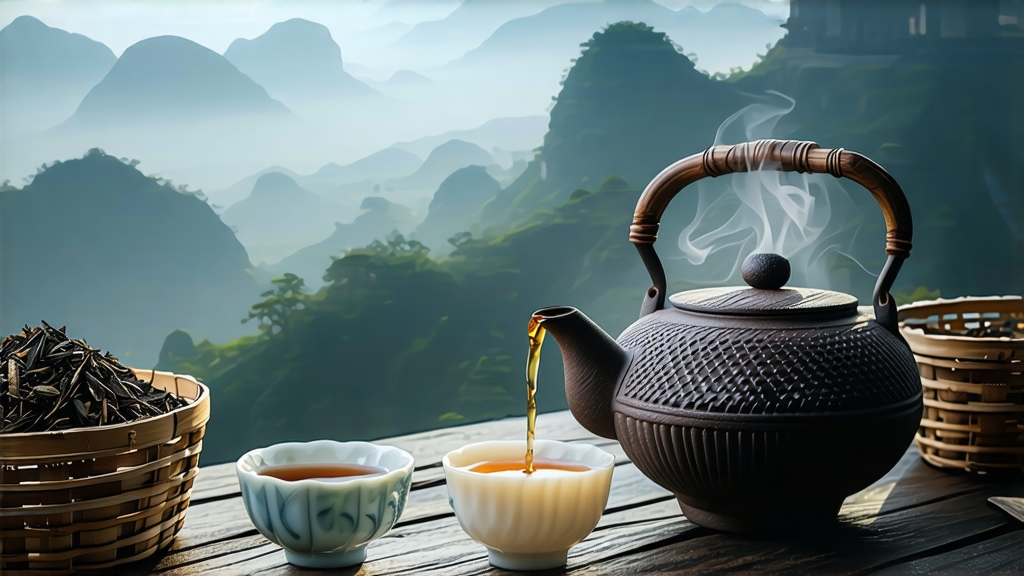 Dark tea