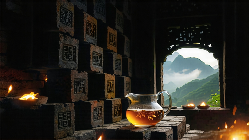 Dark tea