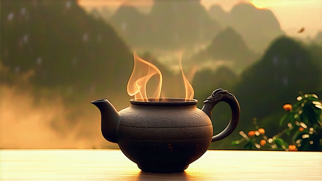 Dark tea